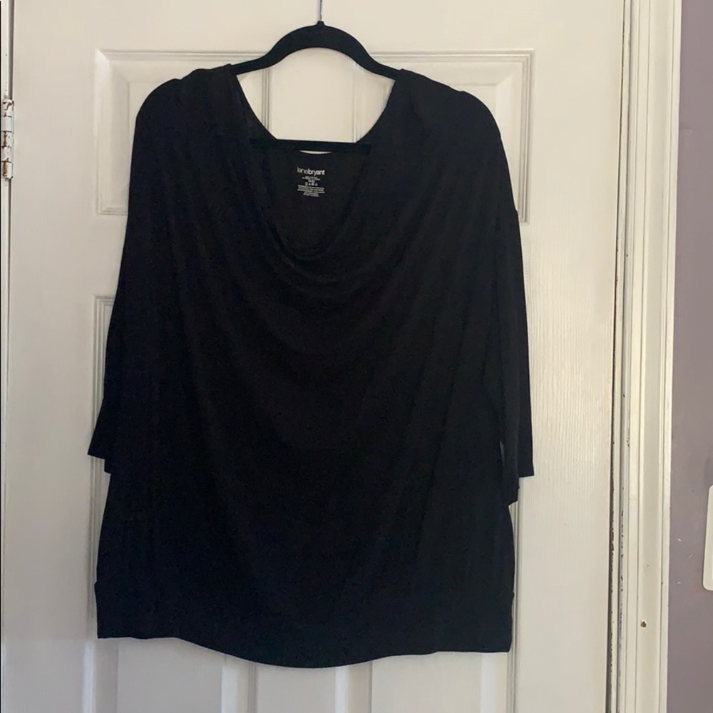 Lane Bryant Scoop Neck Blouse